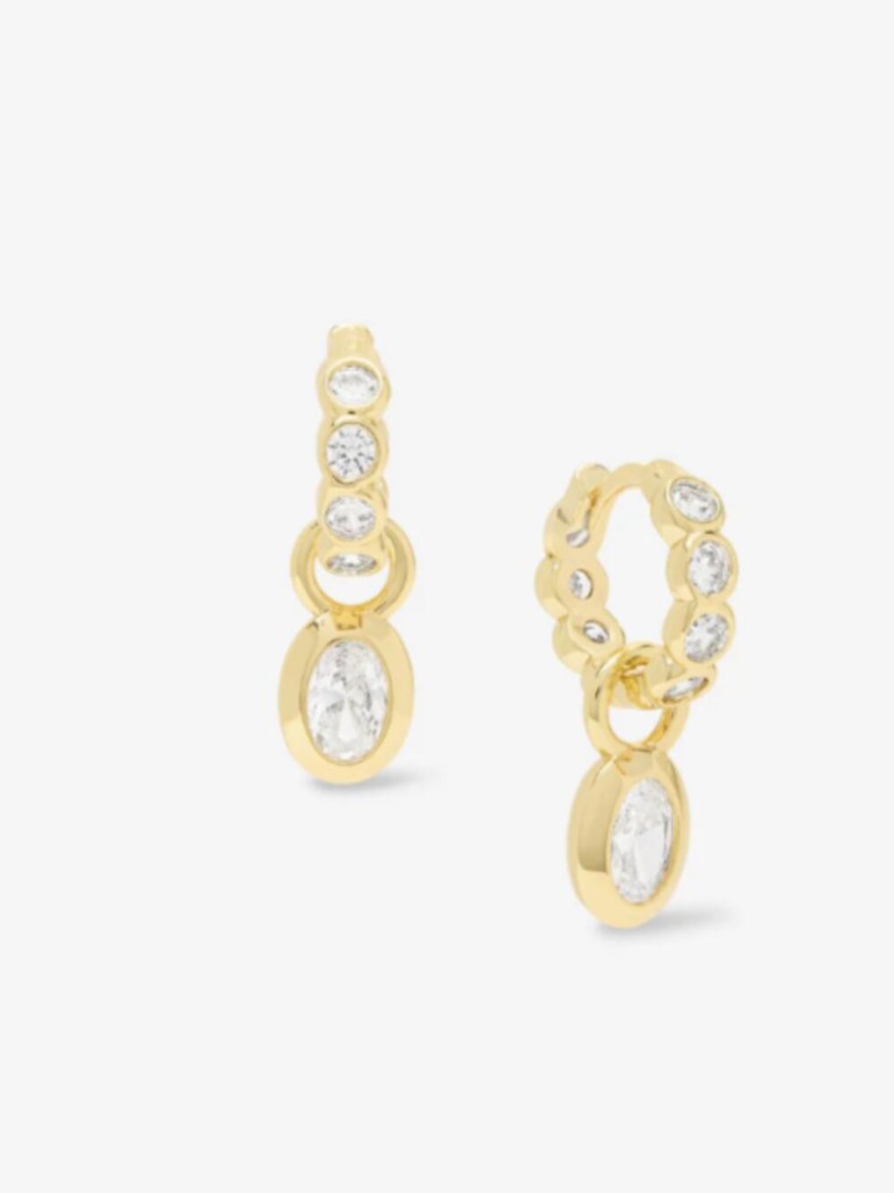 Melinda Maria She's a Boss Huggies Gold|White Diamondettes